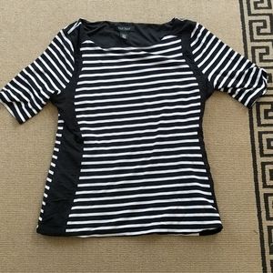 WHBM Striped shirt L